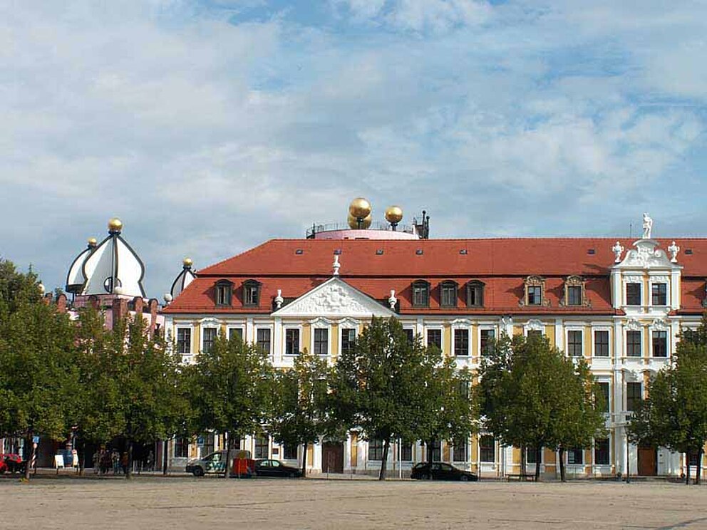 Magdeburg am Elberadweg