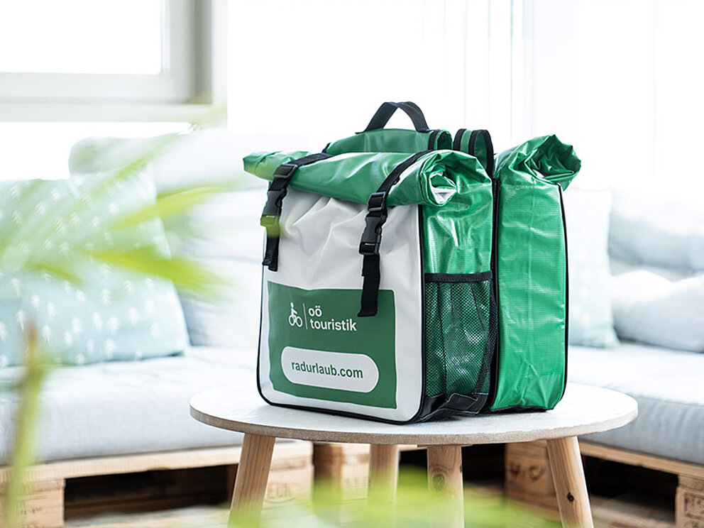 Die Satteltasche der OÖ Touristik - DER Begleiter auf Ihrer Radreise