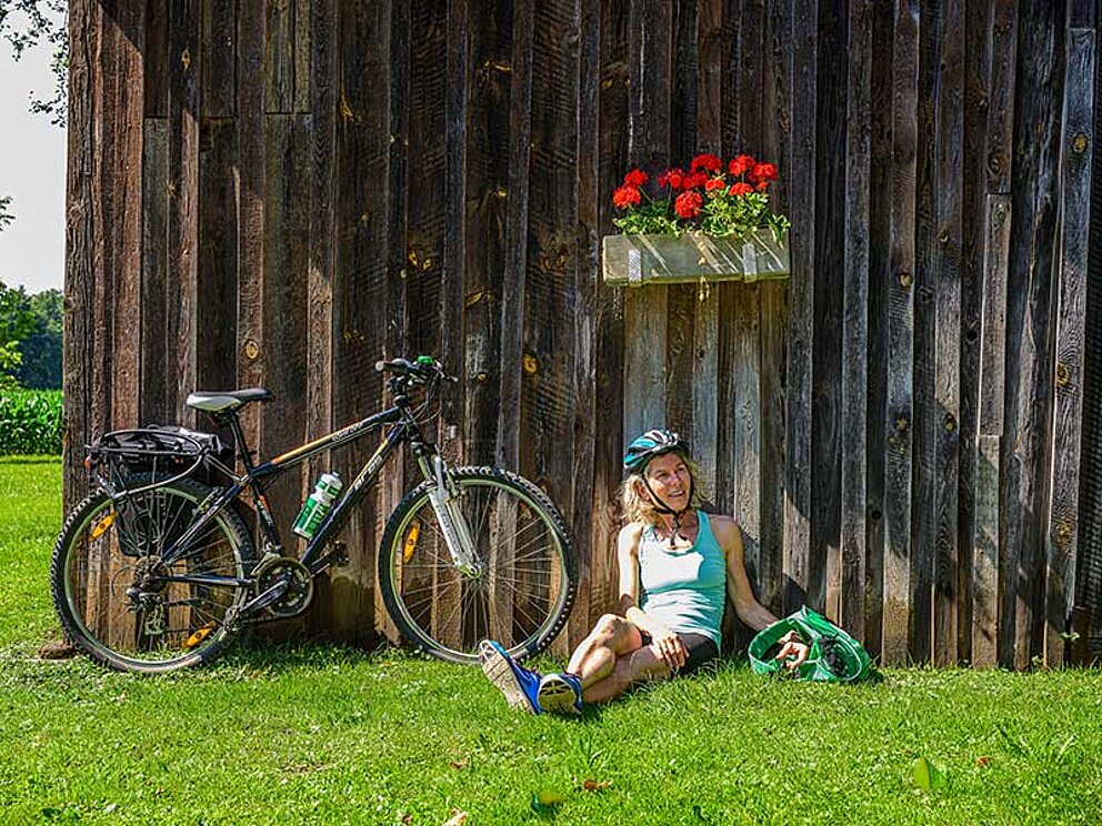 Rast am Murradweg