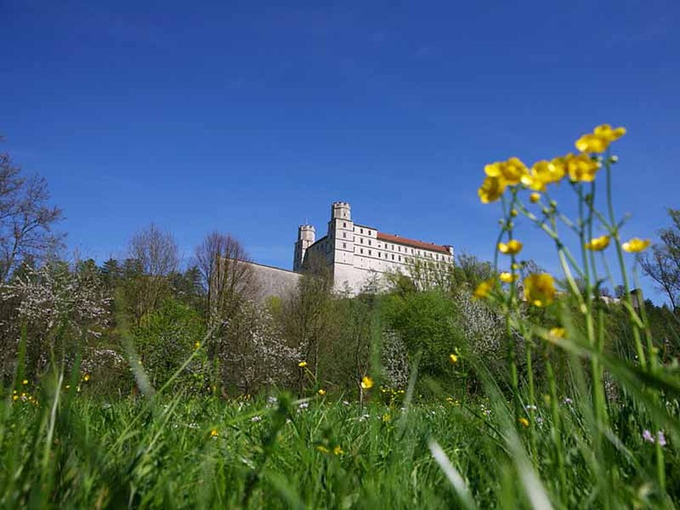 Willibaldsburg in Eichstätt in Deutschland