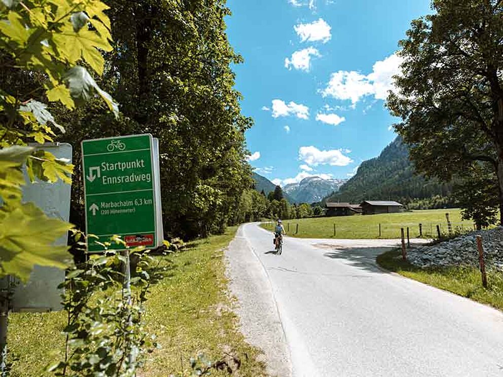 Ennsradweg Startpunkt