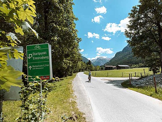 Ennsradweg Startpunkt