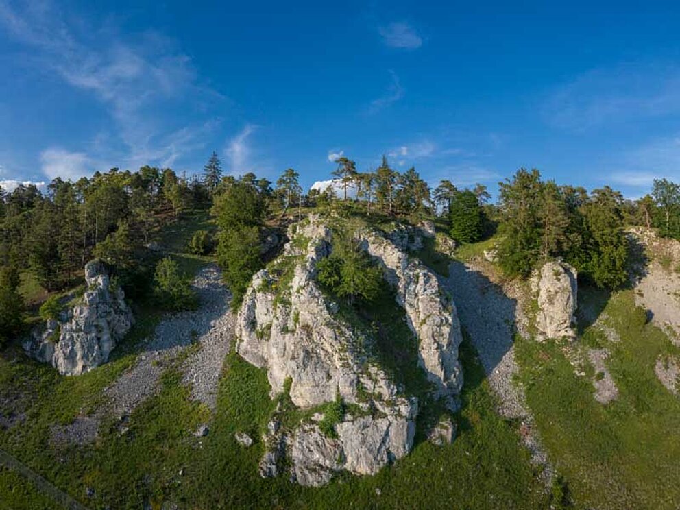 Felsformation Zwölf Apostel im Naturpark Altmühltal