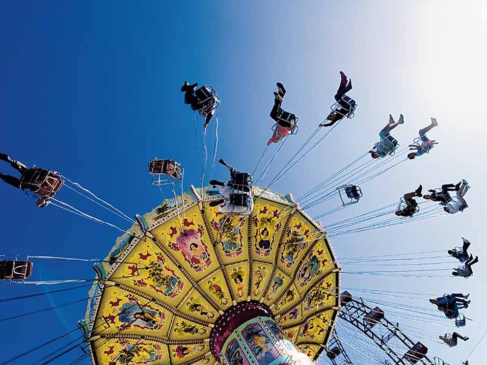 Kettenkarussell im Wiener Prater