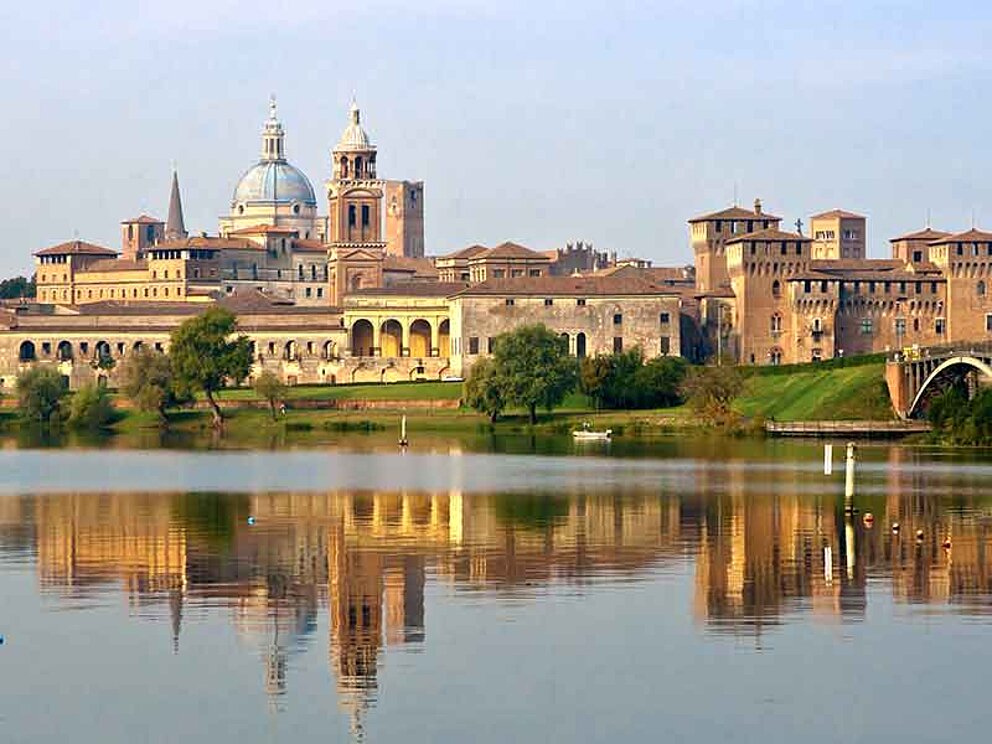 Stadt Mantua in der Nähe von Verona