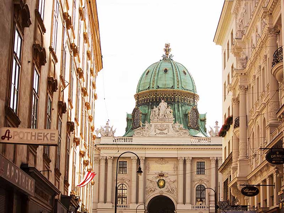 Kuppelturm der Hofburg in Wien
