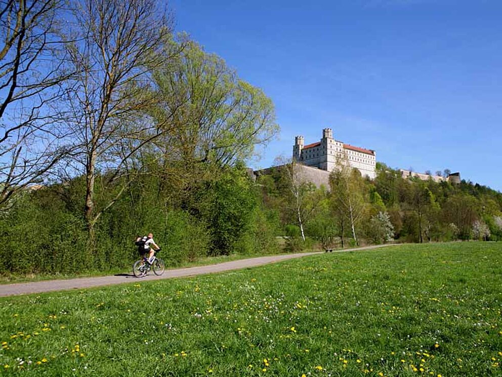 Willibaldsburg in Eichstätt in Deutschland