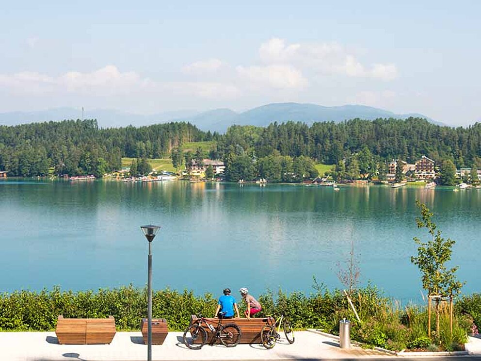Blick auf den Klopeiner See