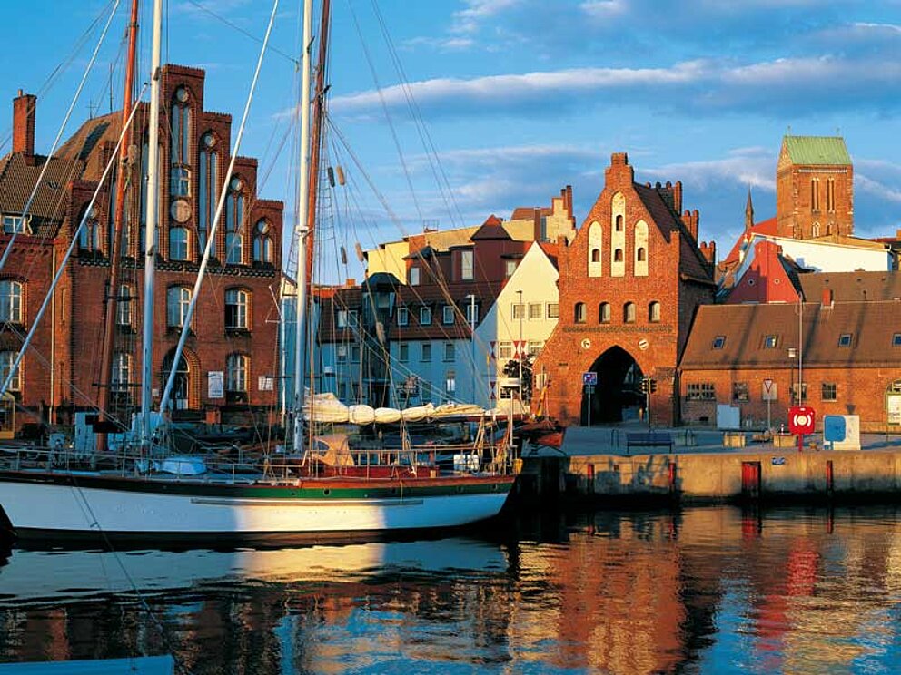 Altstadt in der Hansestadt Wismar