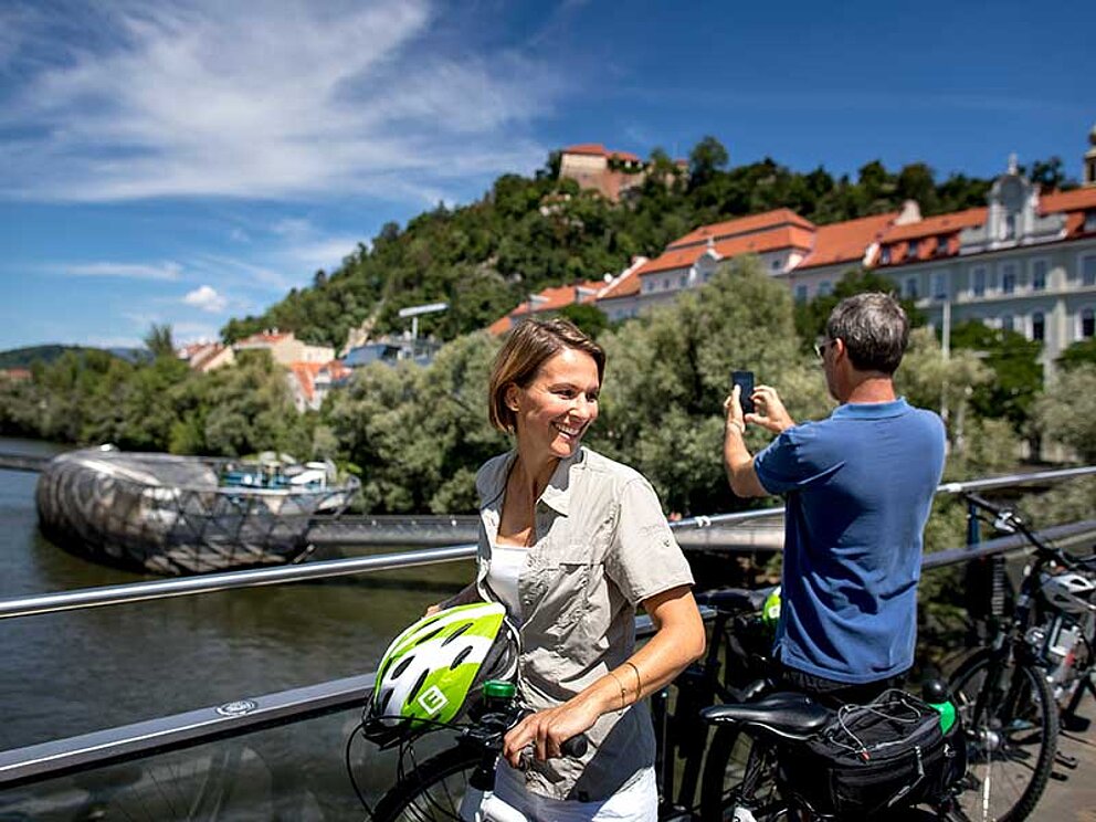 Murinsel in Graz
