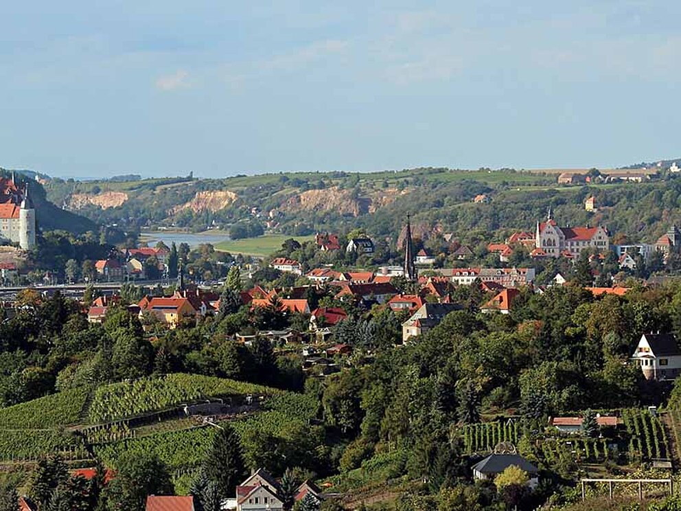 Stadt Meißen in Deutschland