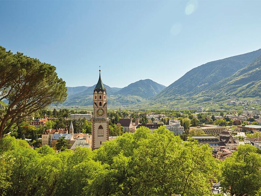 Blick auf Meran
