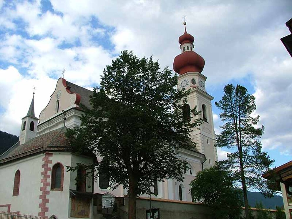 Kirche zum Heiligen Stephanus in Niederdorf am Drauradweg