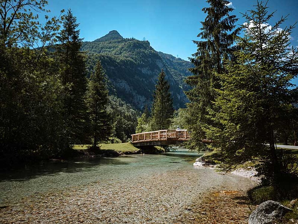 Bluntautal am Taunern-Radweg