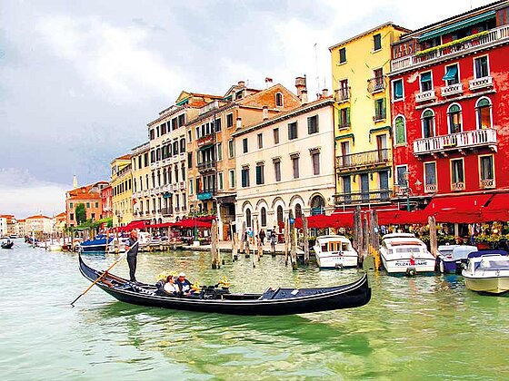 Gondelfahrt in Venedig