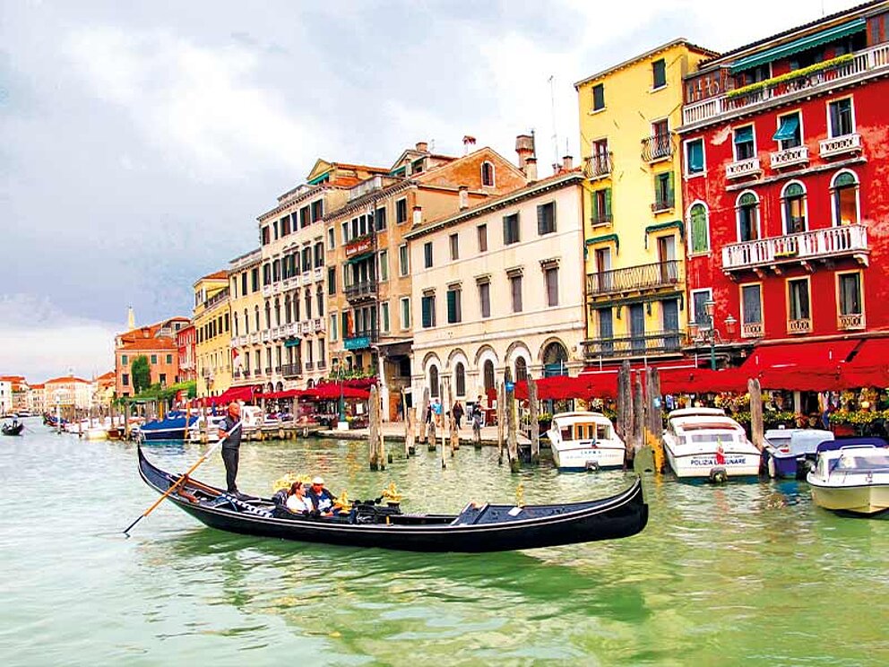 Gondelfahrt in Venedig