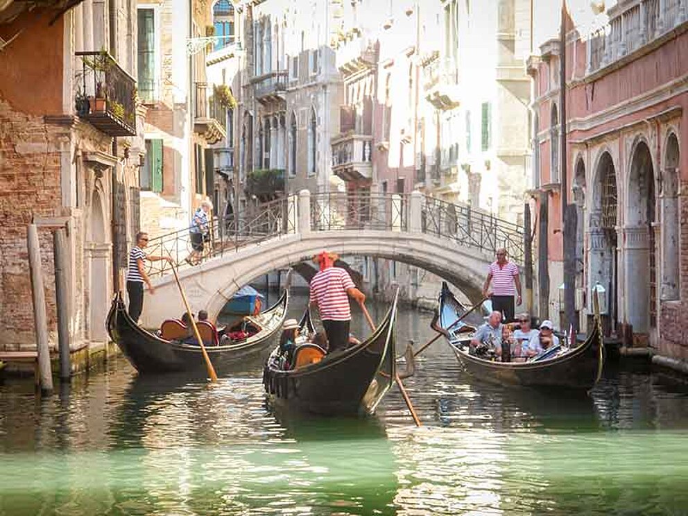 Gondelfahrt in Venedig