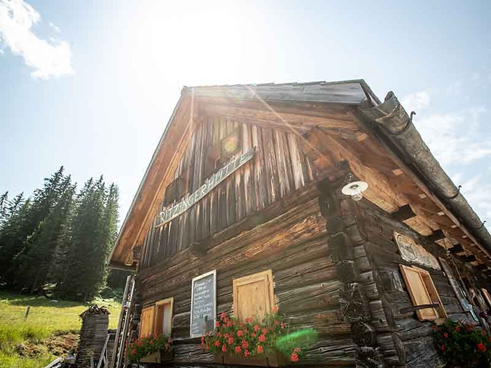 Ritzingerhütte auf der Viehbergalm
