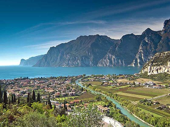 Torbole Panorama am Gardasee