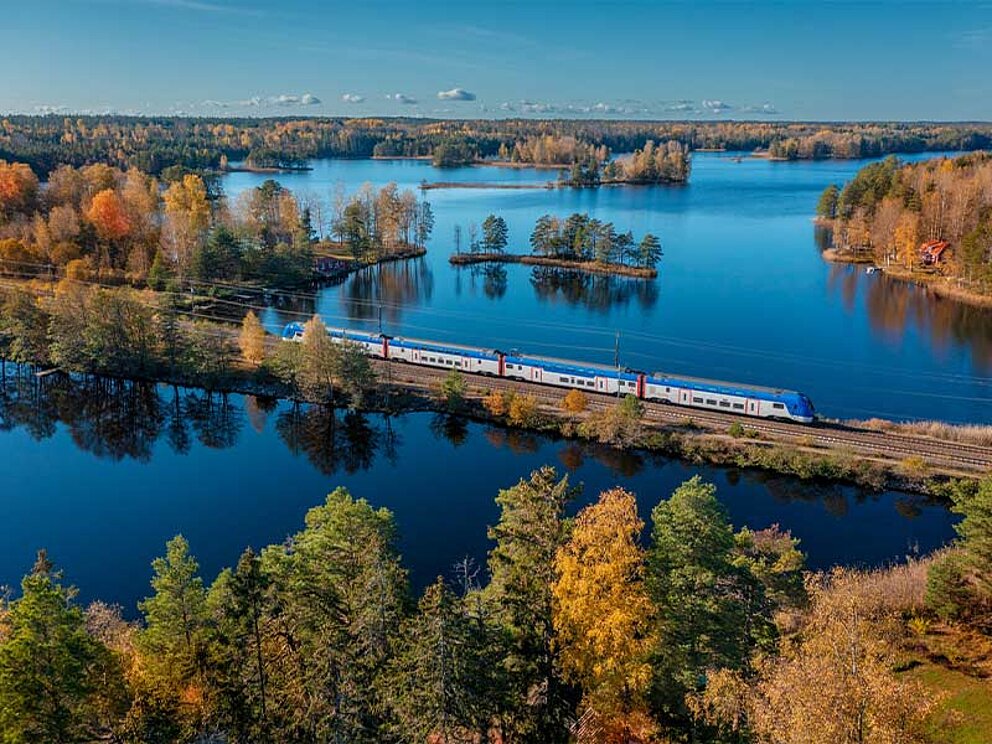 Herrliche Landschaft rund um Stockholm