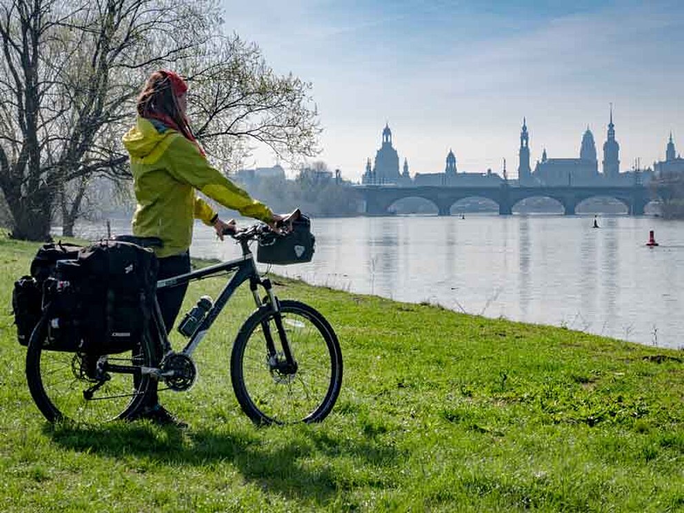 Elbe-Radweg/Dresden