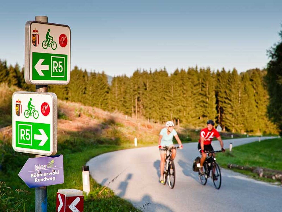 Radweg im Mühlviertler Grenzland