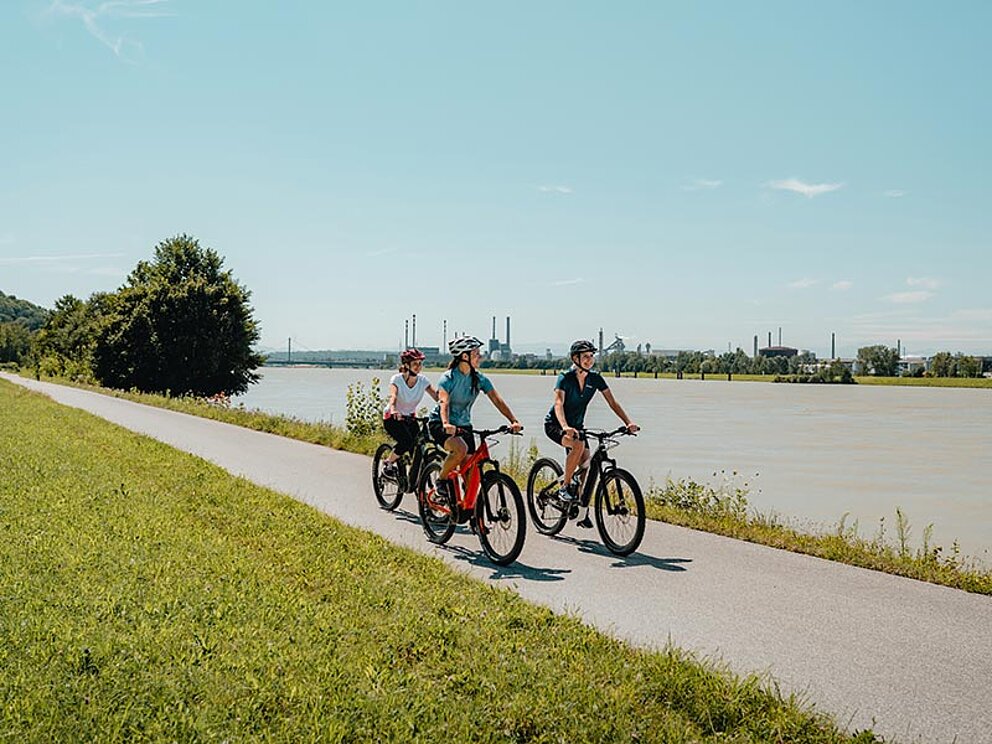 Radtour am Donauradweg